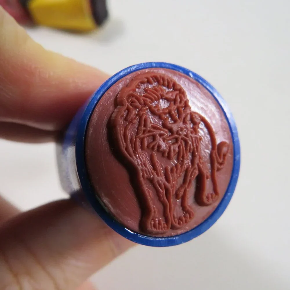 80s Stamps ( Lion, Rainbow, Unicorn, Pegasus, Bear with balloons, Daisy Wheel..)